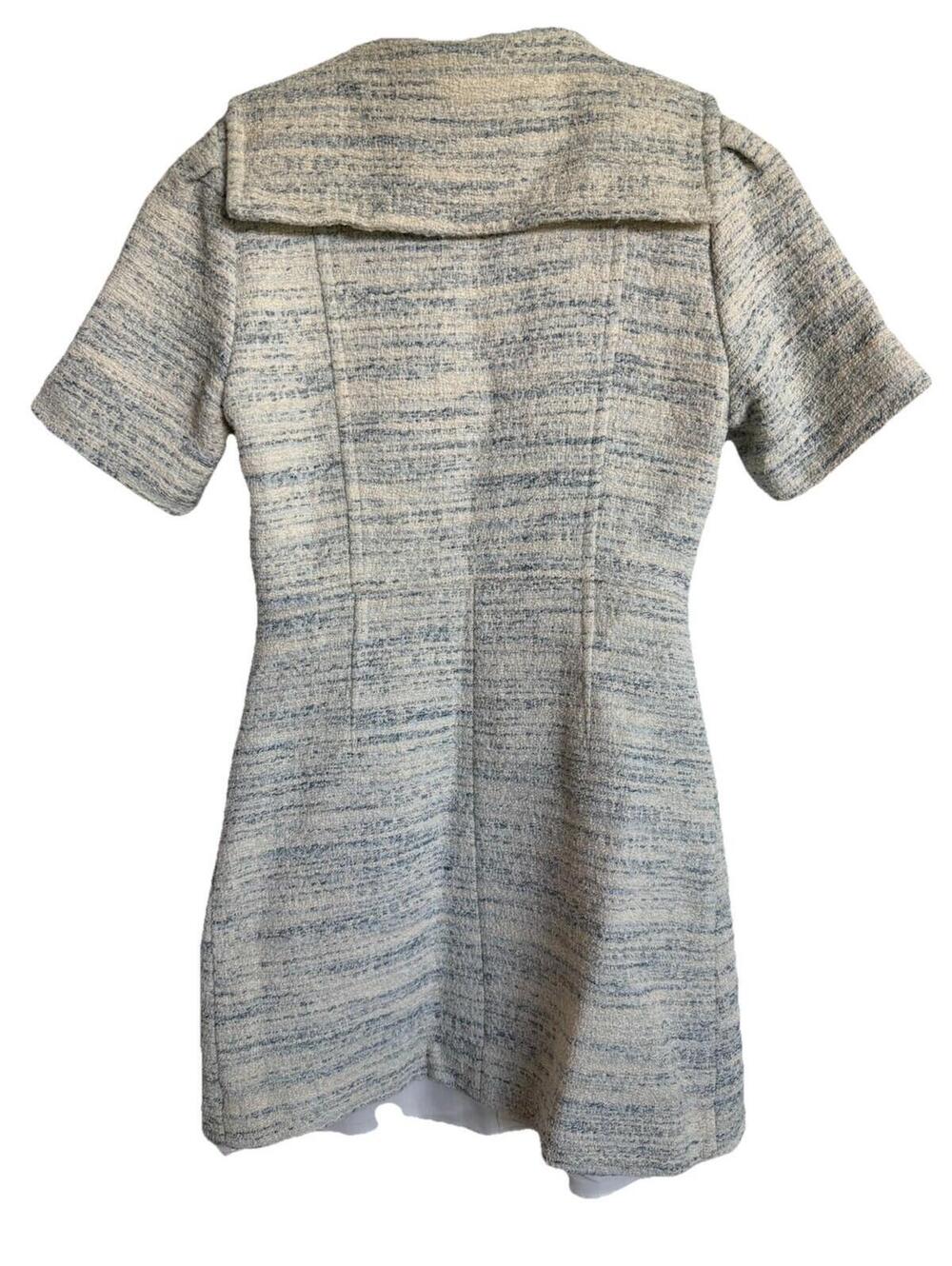 Sandro Bethany Tweed Dress Size 36, US Size Small (4) - Picture 9 of 9